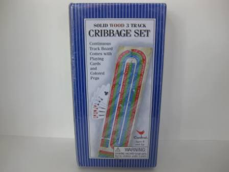 Cribbage Solid Wood 3 Track Set (2004) (SEALED) - Board Game